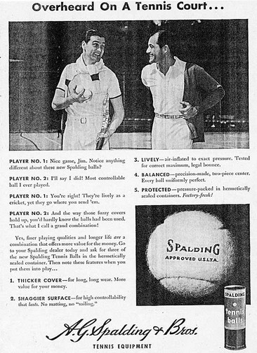 1938 Overheard On A Tennis Court