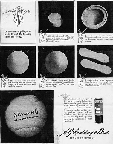 1939 How A Tennis Ball Is Made