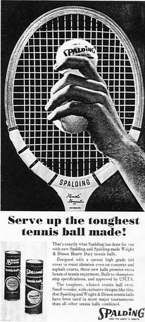 1961 Serve Up The Toughest Tennis Balls