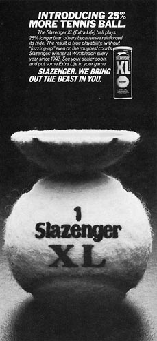 1980 Slazenger XL